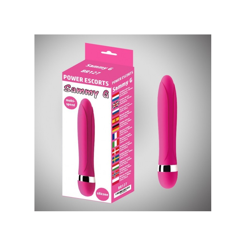 Sammy g pink vibro 18,5 cm / 7,3 inch